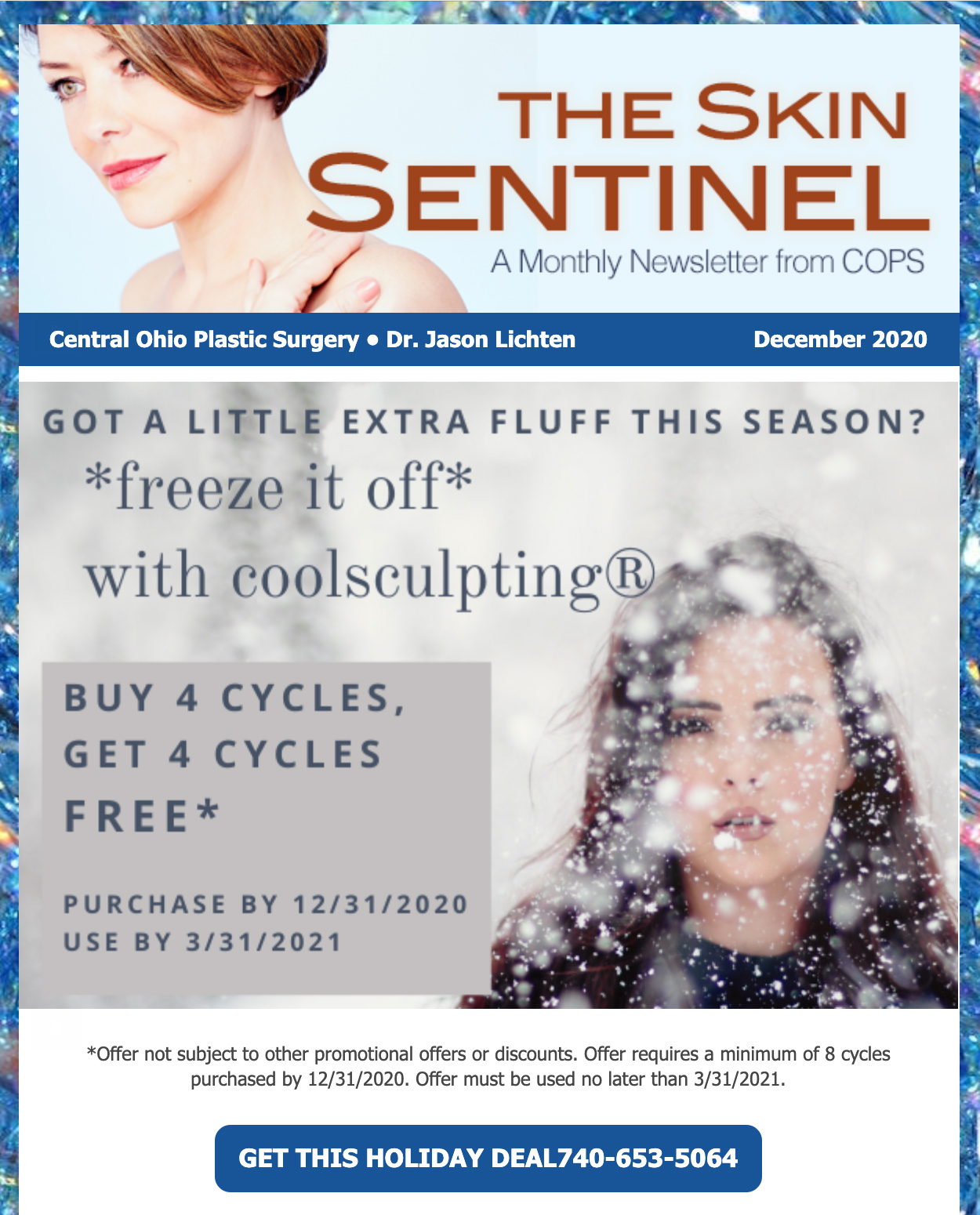 The Skin Sentinel Monthly Newsletter - December 2020
