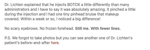 Botox Cosmeticc