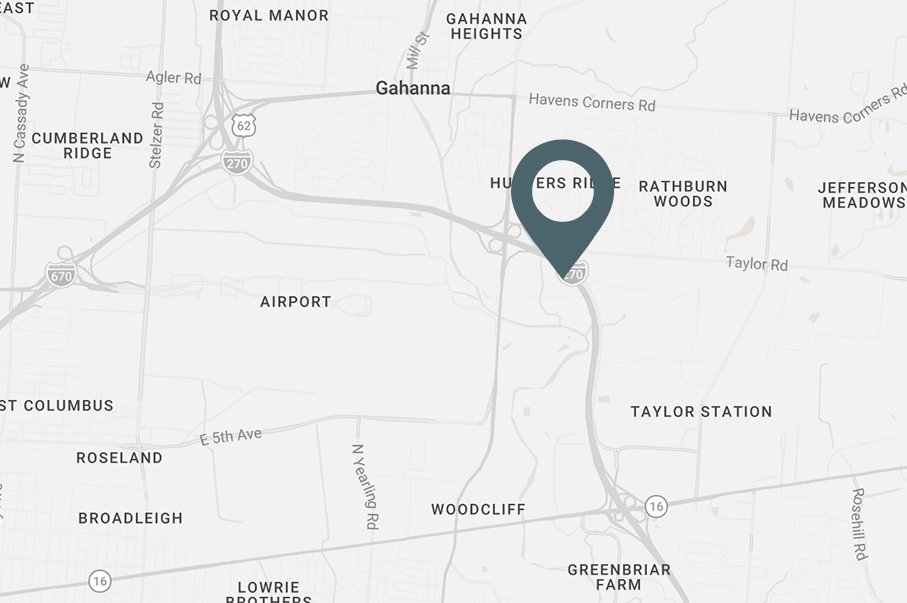 Map of Columbus Location